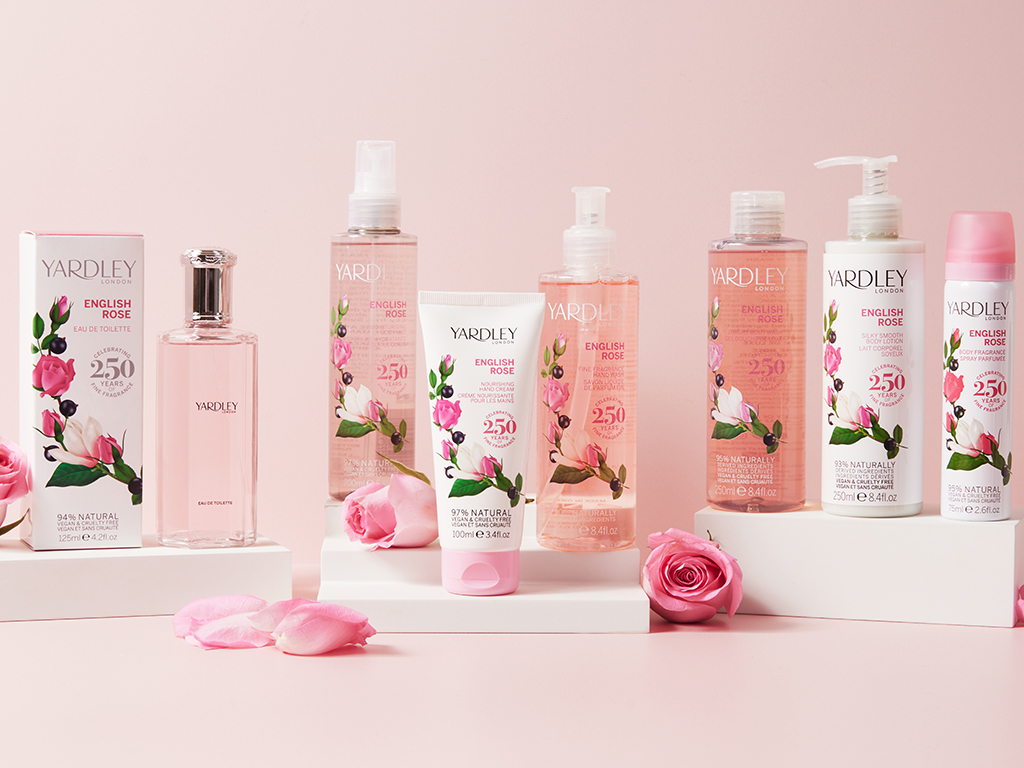 Yardley English Rose range-znacka-vo